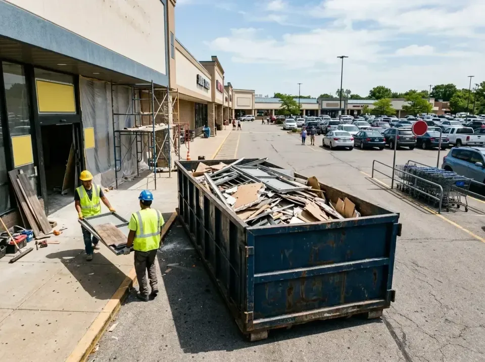 retail-store-renovation-debris-003 — frequently asked questions, Roll-off Dumpster Rentals in Warrensville Heights, OH